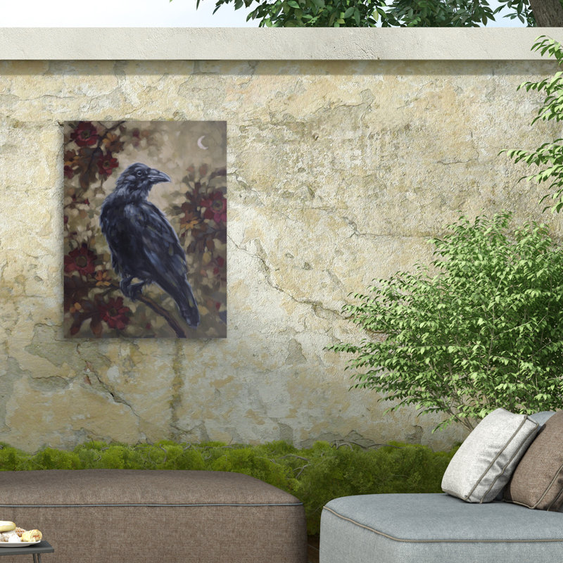 Toile d'extérieur Andrea Lavery Raven, H 14 po x l 19 po