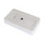 24X14 Ceramic Rectangular Bathroom Sink - White, Polished Finish, For Diverse Spaces Quality Vessel Smooth, Applications