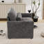 Large fauteuil rembourré à assise profonde et confortable avec un coussin-590072171