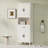 Tall Bathroom Cabinet with Drawer,2 Cabinets,4 Soft-Close Doors,and Adjustable Shelves for Versatile Storage-93897652