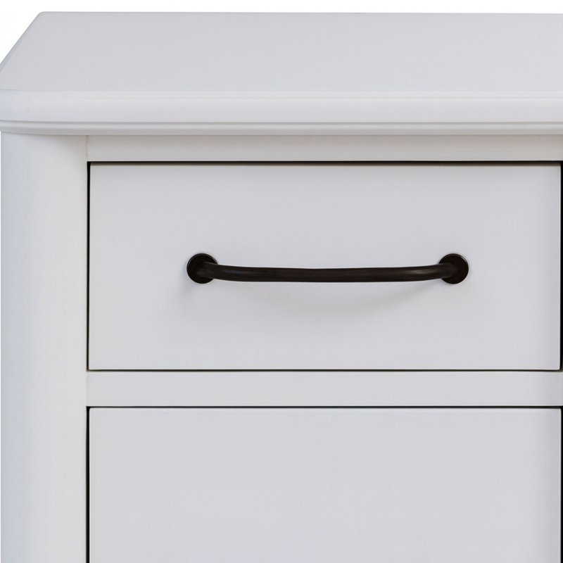 Classeur 2 tiroirs - Blanc, Blanc