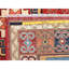 Tapis rouge en laine noué à la main de style afghan 10 pi x 13 pi 10 po AA9DB789FB8145788916D06543D23A45