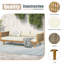 3 SEATER DAYBED WITH RATTAN ARMS-970506777