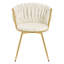 Dining Room Chairs, Kitchen Chairs, Living Room Chairs, With Metal Frame, Ergonomic, 360° Rotation, For Kitchen, Living Room, Balcony, Velvet Seat-642139512-642139510