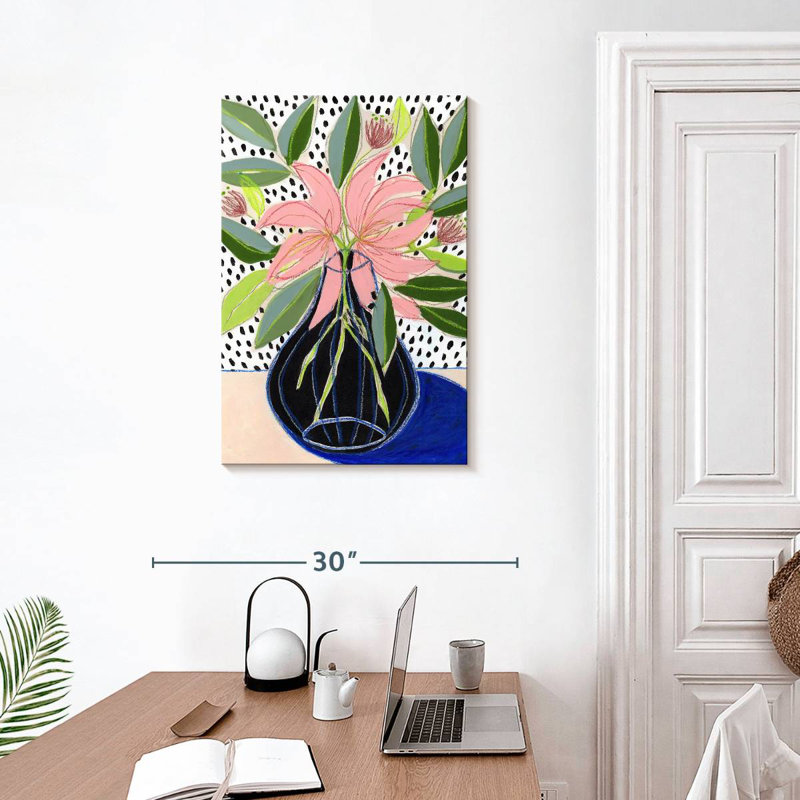 Harnek Lavish Spring Florals IV, H 30 po x l 20 po