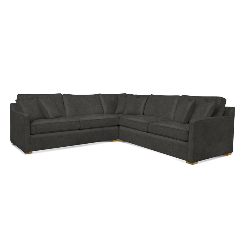 Brentwood Sectional, Honey, Brown Geometric, 0456-33