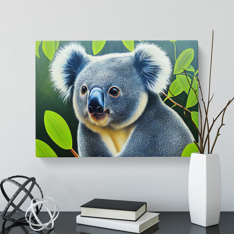 Koala Bear Art Vol.2 - Wrapped Canvas, 50cm H x 76cm W x 3cm D