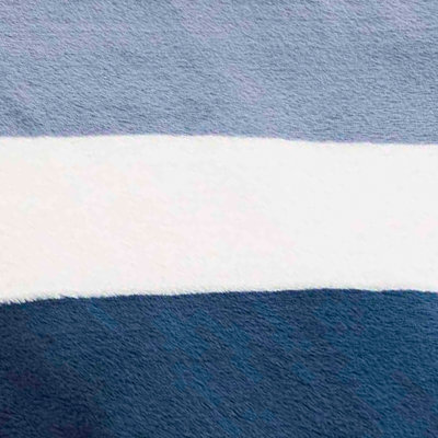 Jeté en peluche ultra doux Nautica