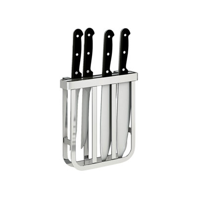 Porte-couteaux en acier inoxydable