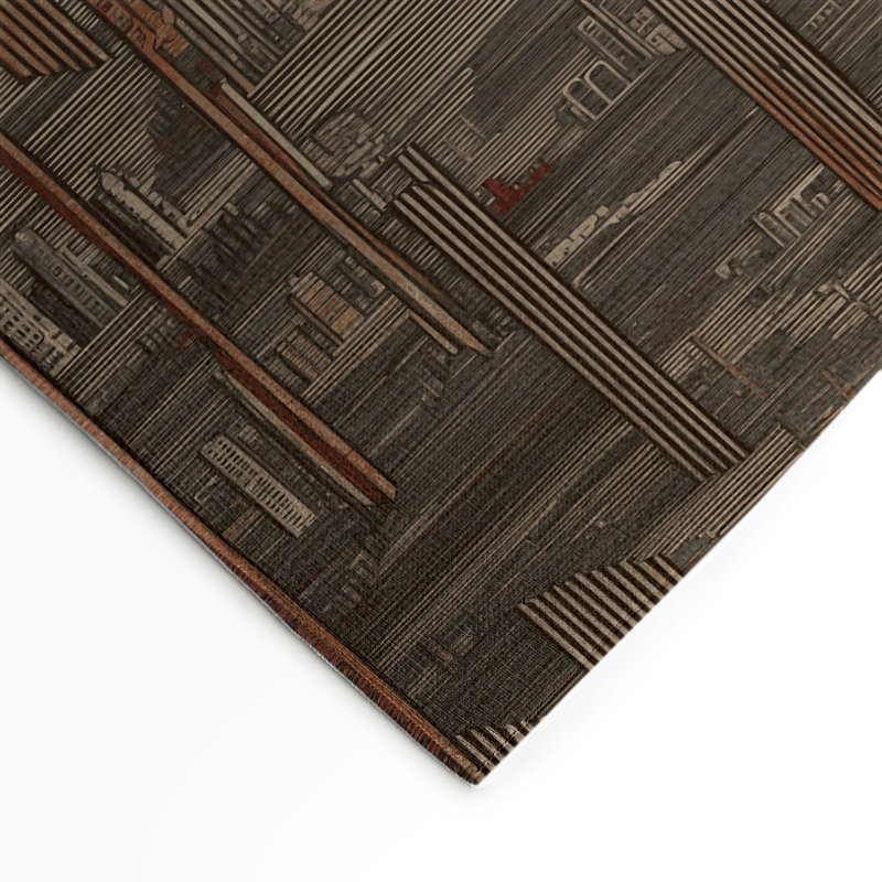 Tapis intérieur et extérieur ArtDeco, Rectangulaire 3 pi x 5 pi