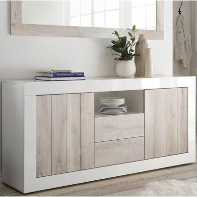 Hisey 184 Cm Wide 2 Drawer Sideboard