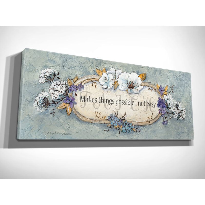 Impression sur toile tendue, H 20 po x l 50 po x P 1,5 po