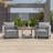 3 Piece Patio Conversation Set with Cushion-2018873044-2018873043