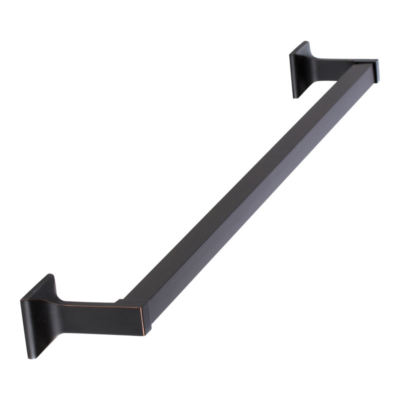 Basic Towel Bar, 1.75" H x 24" L x 3" D, Vintage Bronze
