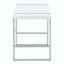 Bureau d'ordinateur, bureau personnel, ordinateur portable, travail, métal, contemporain, moderne-1872844327