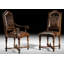 Upholstered Arm Chair in Brown