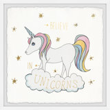 Briarton Believe In Unicorns Framed Print