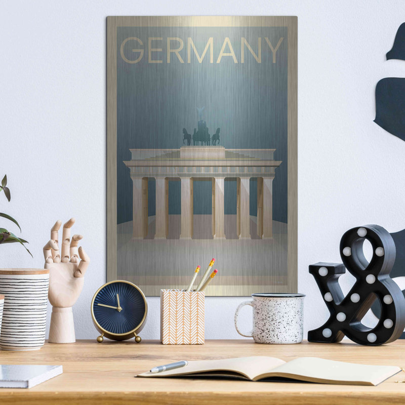 "Allemagne" par Incado, H 16 po x l 12 po