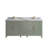 Cambridge 72'' Double Bathroom Vanity with Top-101255536