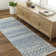 Bernhard Global Blue/Ivory Area Rug