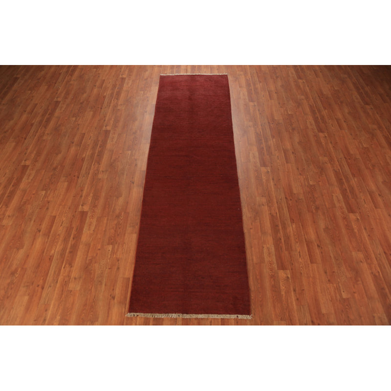 Handmade Gabbeh Oriental Runner Rug 2x9