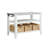 Nowell Marble Top Kitchen Island
