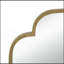 Miroir mural 19,7 "X 36" Champagne