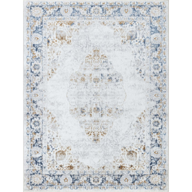 Tapis rectangulaire Rectangle, Rectangle 7 pi 10 po x 9 pi 10 po