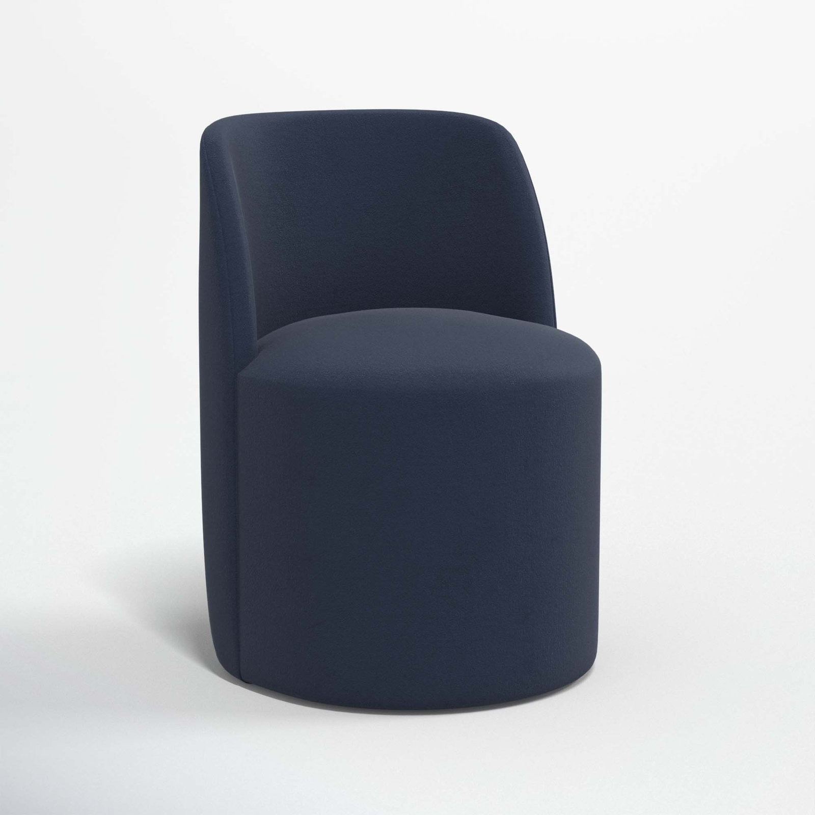 Begonia Dining Chair, Classic Ink Performance Velvet