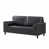 Black Faux Leather sélectionné