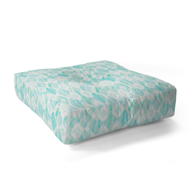 Coussin de plancher en marbre lisa argyropoulos harlequin