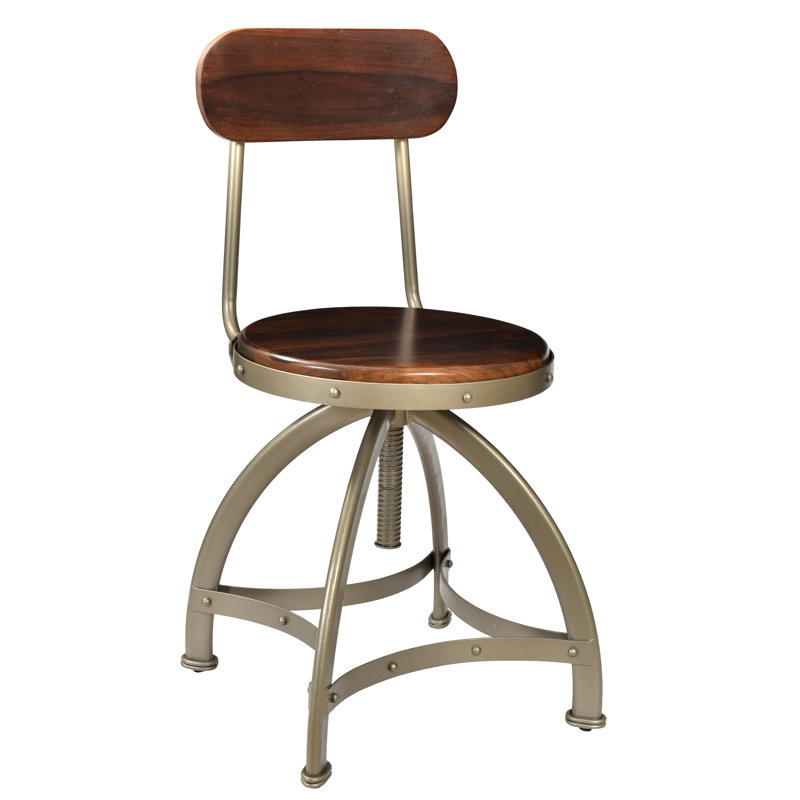 Tabouret de bar rotatif à hauteur ajustable Orduna