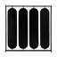 Miroir mural ovale noir 36 "X Four