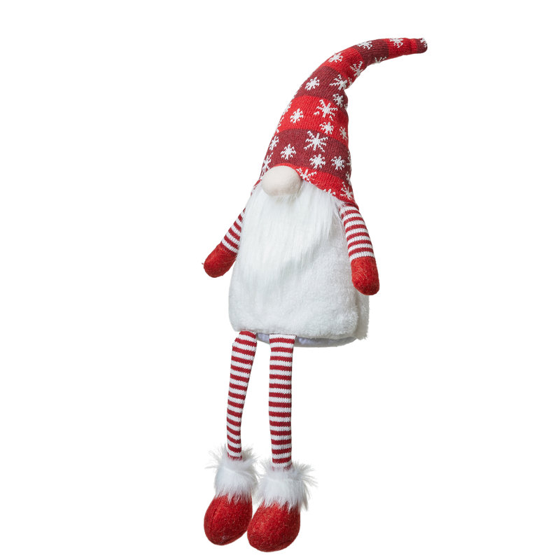 Tablette de Noël gnome avec pattes suspendues