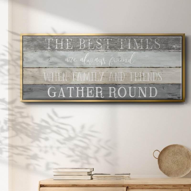 Best Times- Framed Canvas