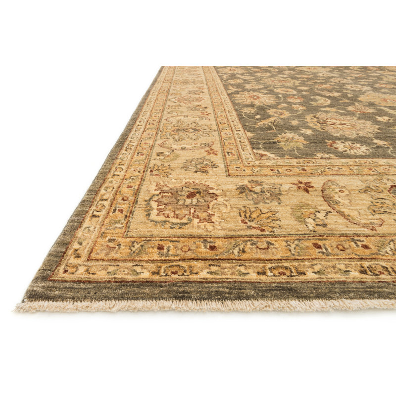 Majestic Wool Oriental Indoor Rug, Rectangle 5'6" x 8'6"