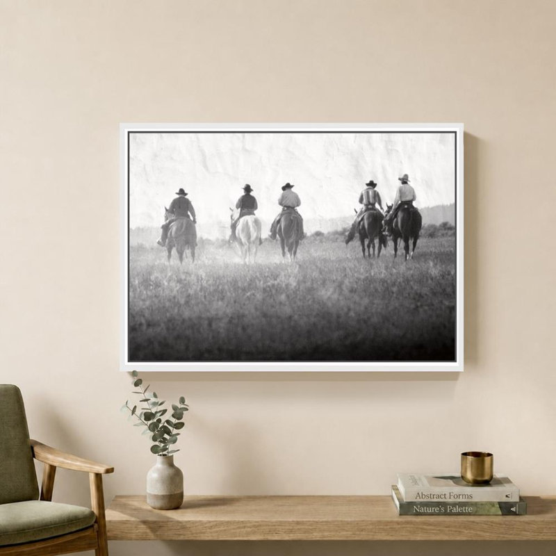 «Heading Home» par Danita Delimont - impression sur toile, H 18 po x l 24 po, Cadre flottant biseauté, White