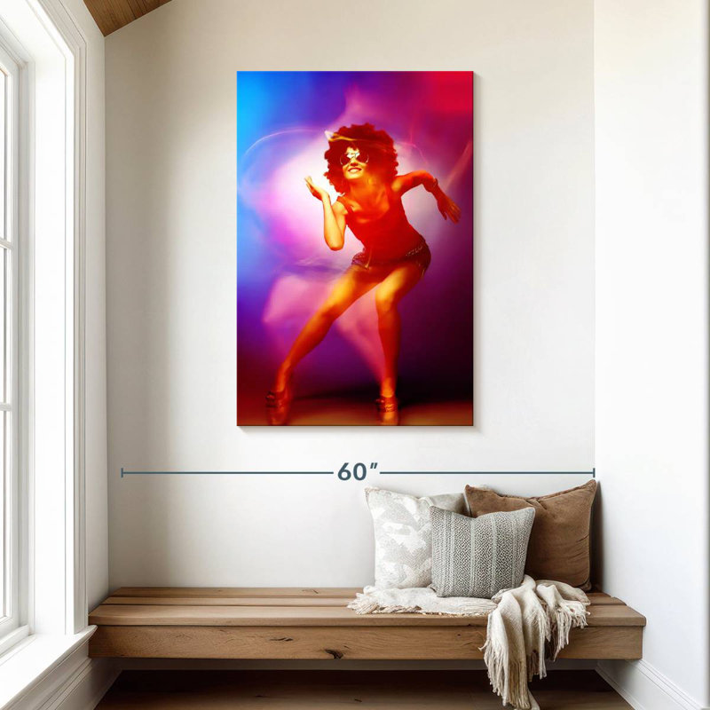Enn Disco Diva, 45" H x 30" W
