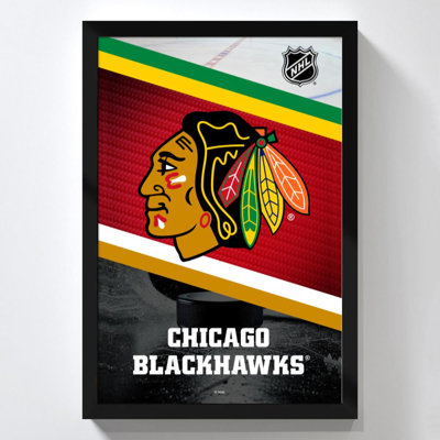 Décoration murale des Blackhawks de Chicago (NHL)