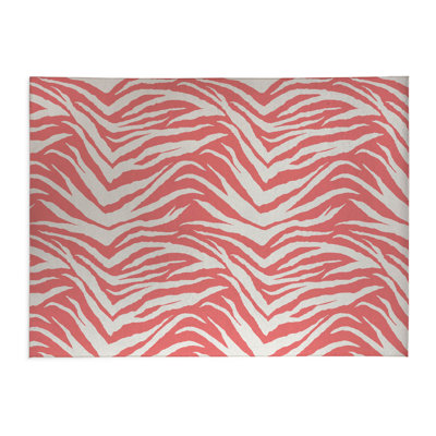 Zebra Patch Low Profile Kitchen Mat