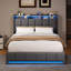 Upholstered Ottoman Storage Bed-1100440372-1100440374