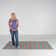 Abdulkarim Striped Machine Washable Area Rug