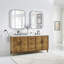 Meuble-lavabo double 72 po Clara Brown