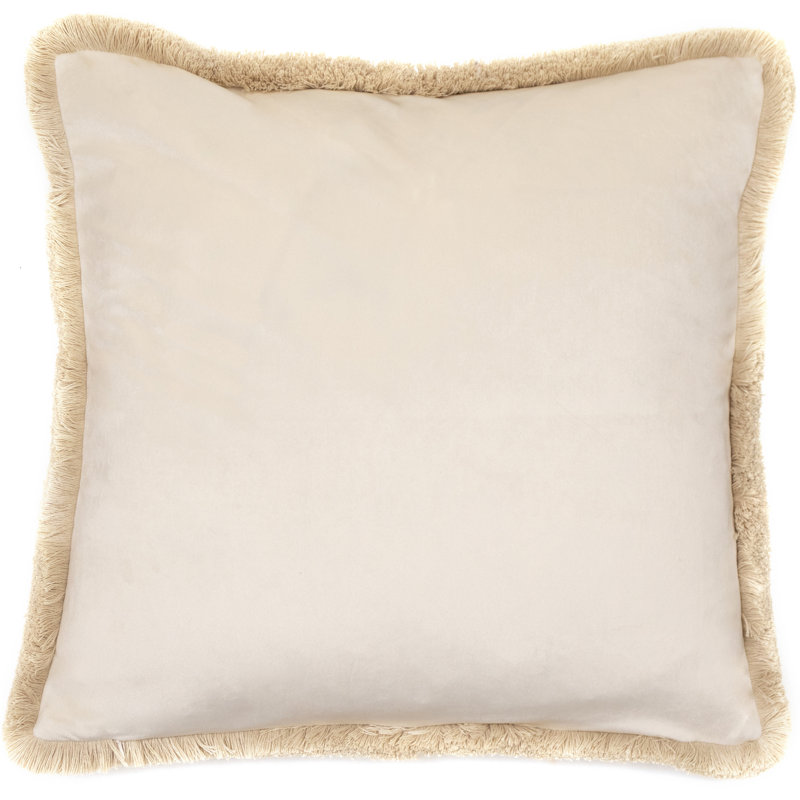 Venezia Square Throw Cushion, Ivory
