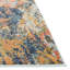 Tapis abstrait orange / bleu Octagon-69787439