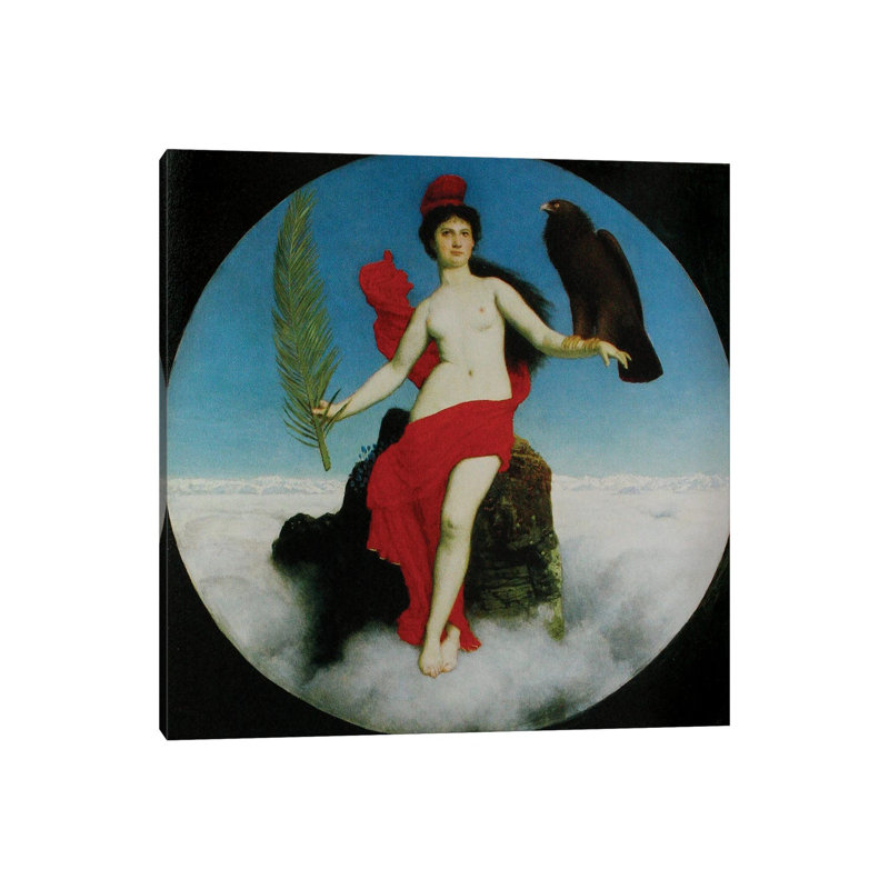 La liberté en 1891, Toile tendue, Ne s’applique pas, H 12 po x l 12 po