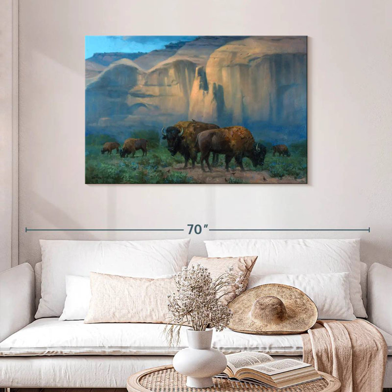 The Classic West, 30" H x 45" W