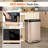 Plastic and Steel Step On Kitchen Trash Can - 13.2 Gallons-93220596