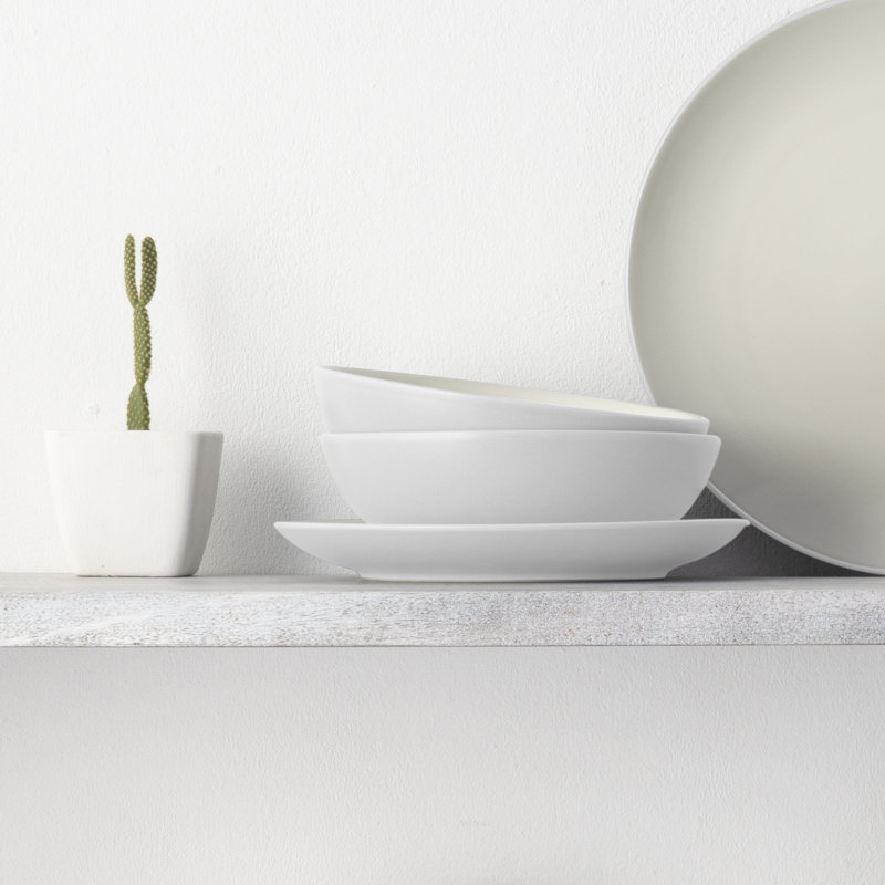 Service de table 16 pièces, service pour 4 Noritake Colorwave, Blanc