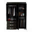 Armoire en velours, chambre à coucher